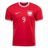 Goedkope Polen LEWANDOWSKI 9 Uitshirt World Cup 2022